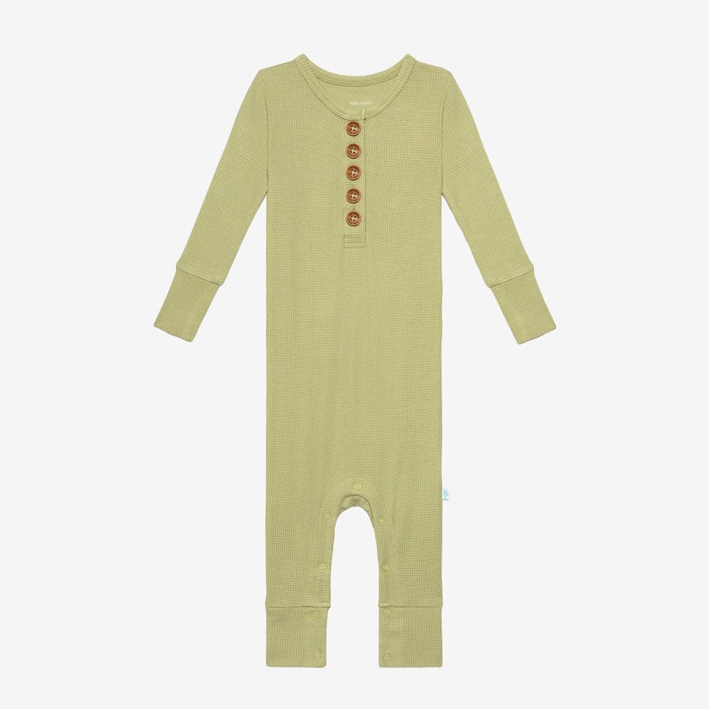 Waffle Knit Baby Romper Zeytoon Waffle