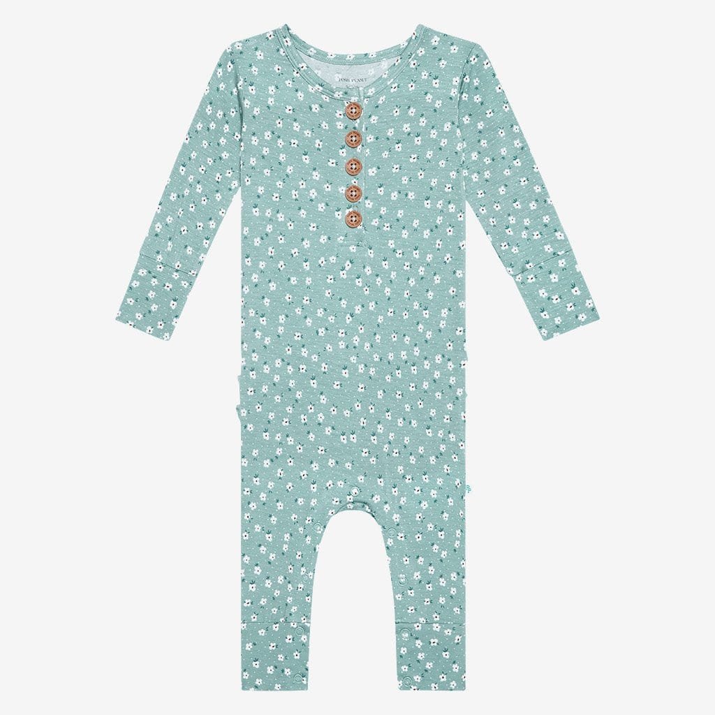 Margarite Floral Baby Girl Ruffled Romper
