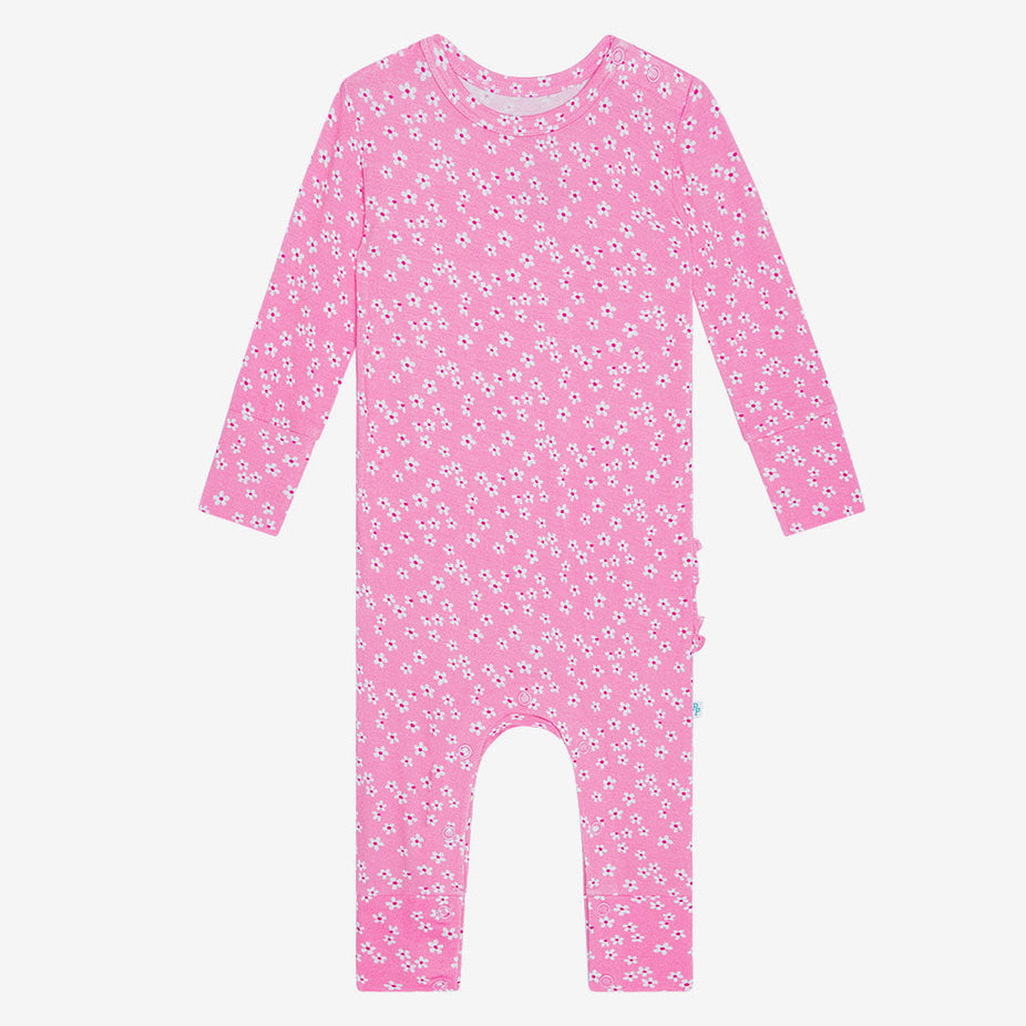 Birdie Mae Long Sleeve Ruffled Romper