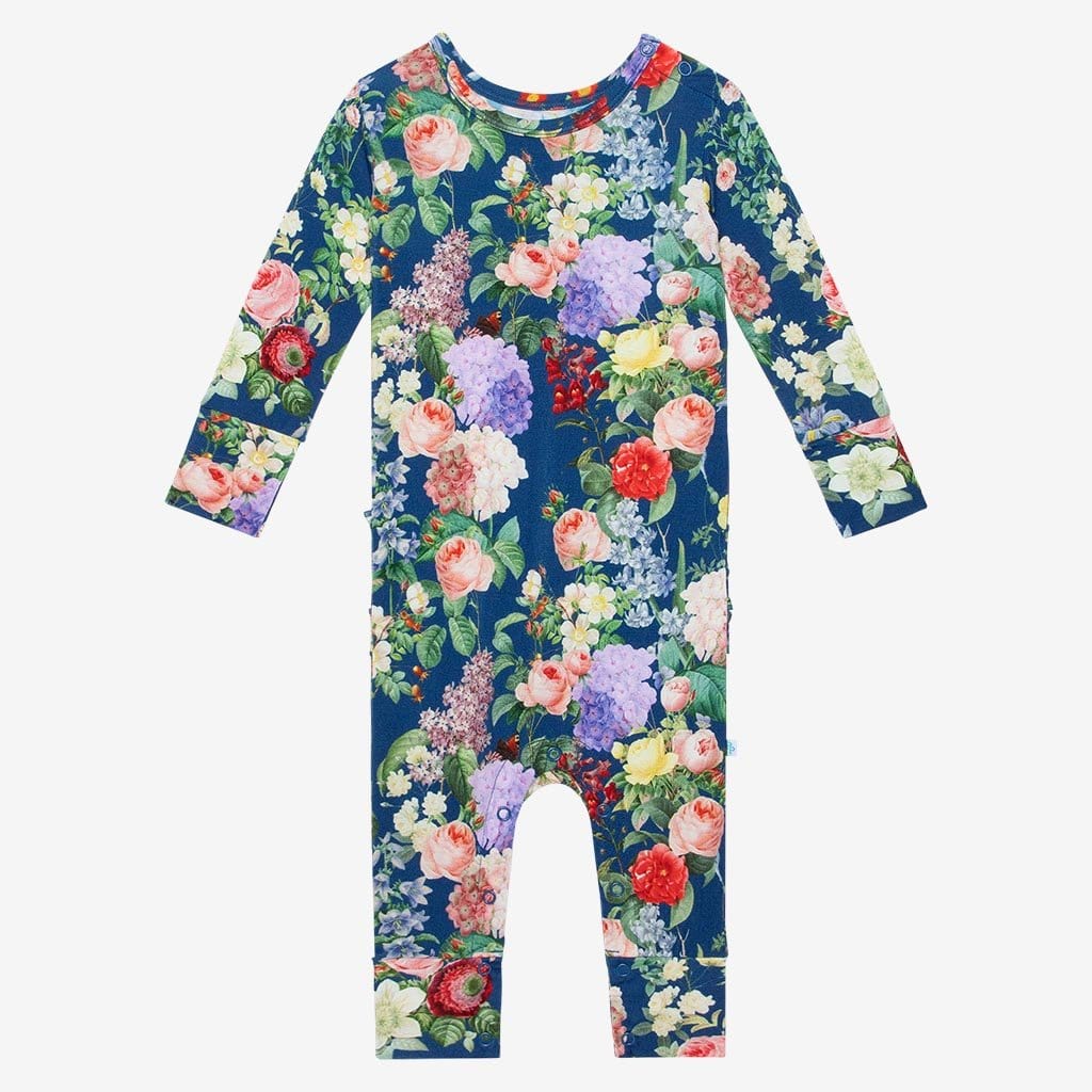 Carmen Long Sleeve Ruffled Romper
