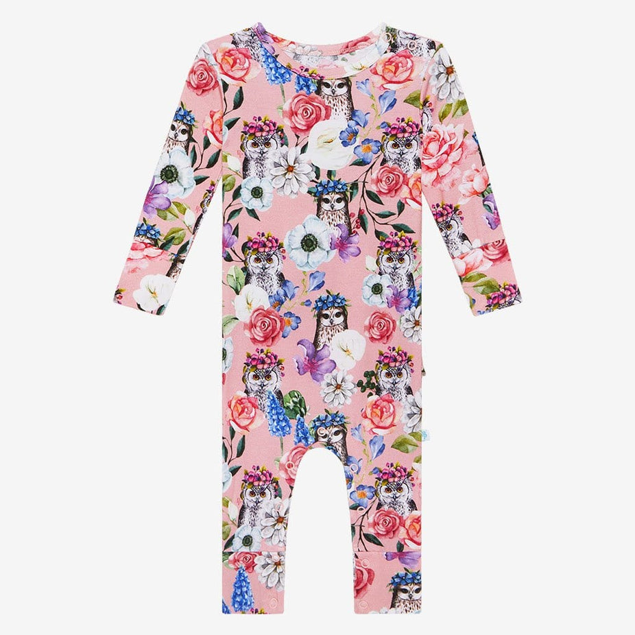 Dixie Long Sleeve Ruffled Romper