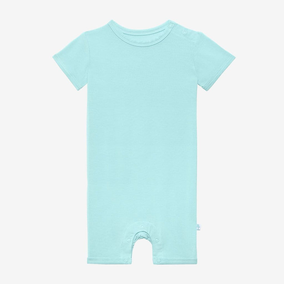 Robins Egg Short Sleeve Short Romper