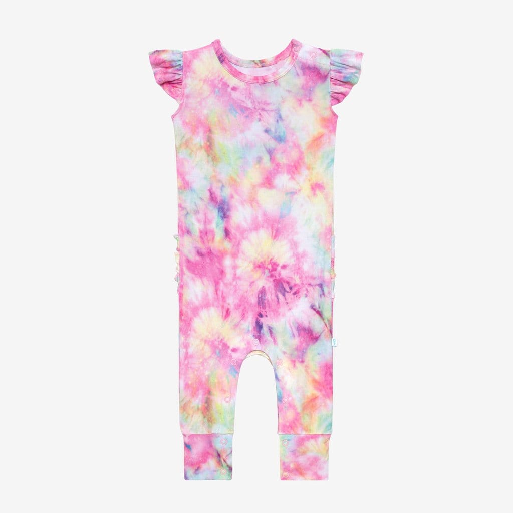 Joplin Ruffled Cap Sleeve Romper