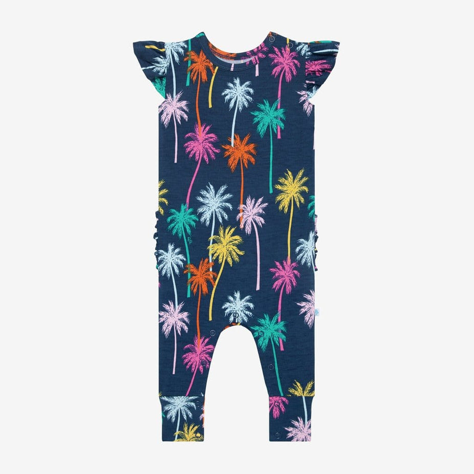 Palmer Ruffled Cap Sleeve Romper