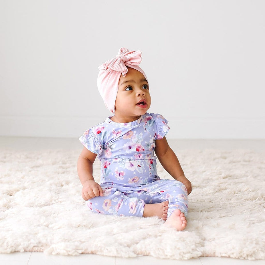 Samantha Ruffled Cap Sleeve Romper