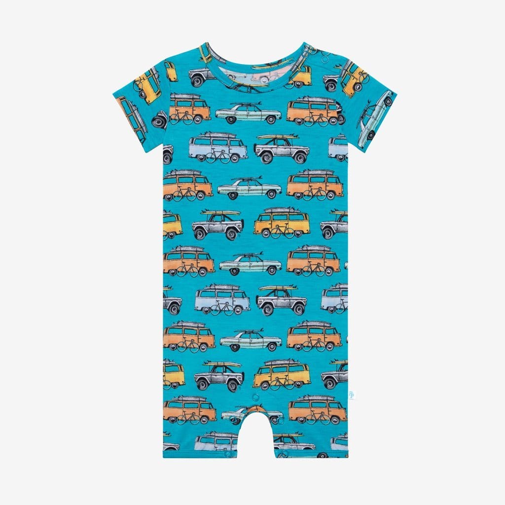 Marino Short Sleeve Short Romper