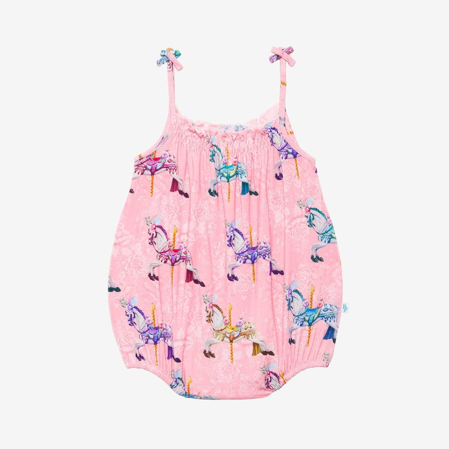 Claudine Sleeveless Bubble Romper