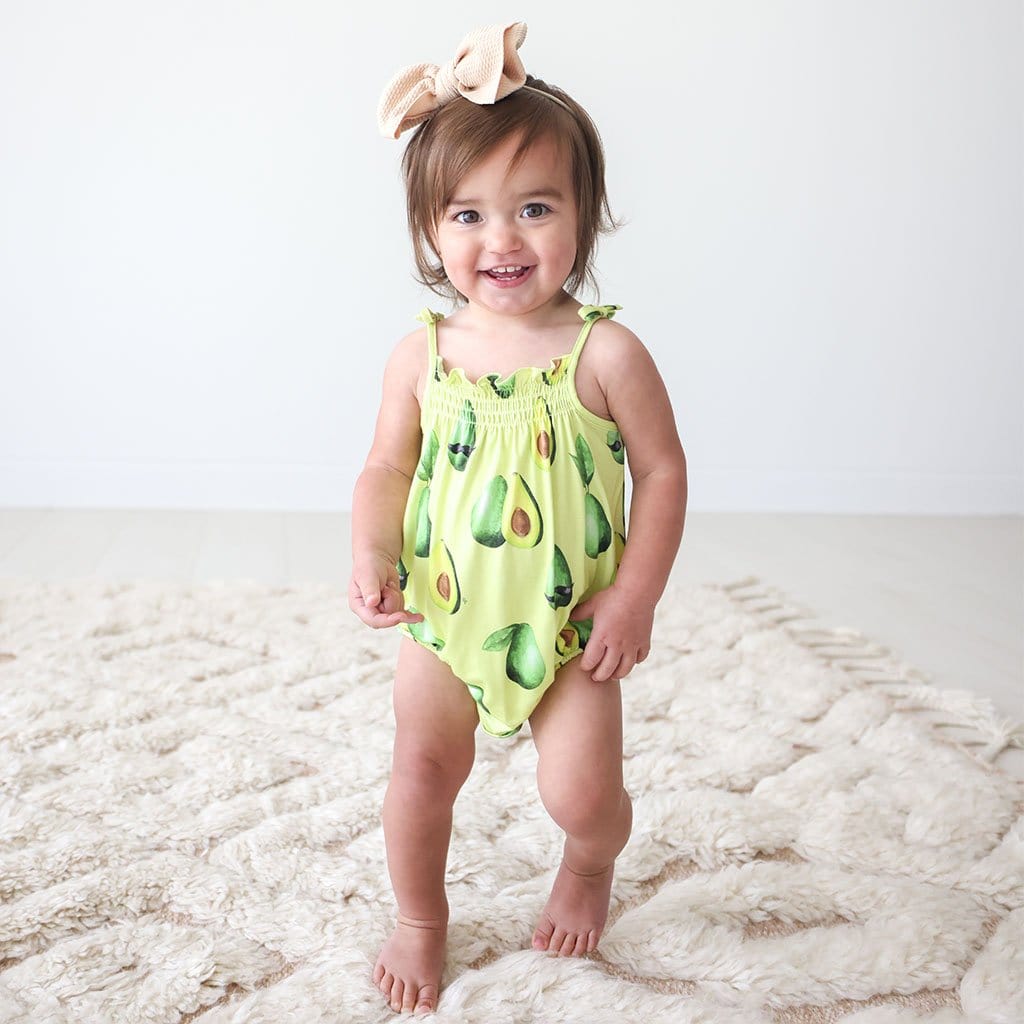 Baby wearing Franco Sleeveless Bubble Romper