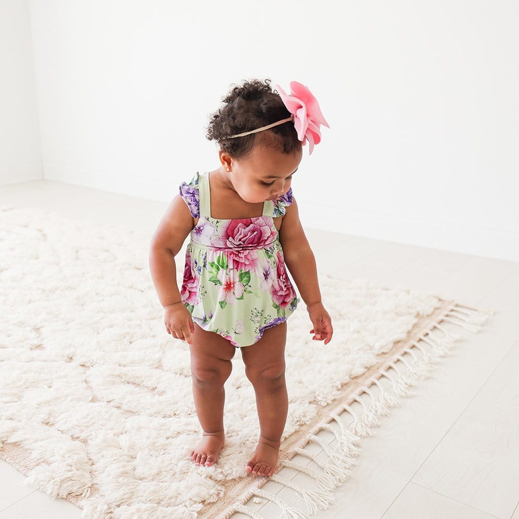Georgina Ruffled Bubble Romper