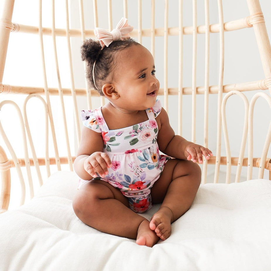 Kimberly Ruffled Bubble Romper