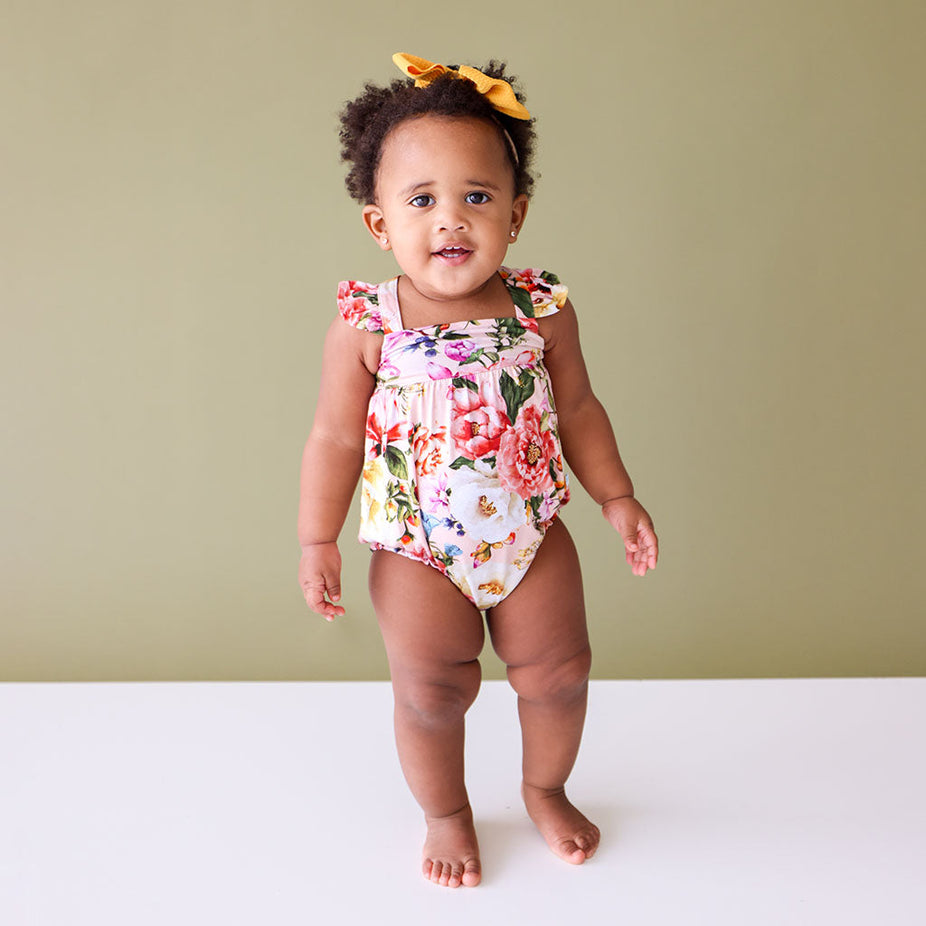 Marisol Ruffled Bubble Romper