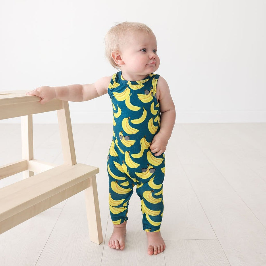 Bananas Racerback Romper