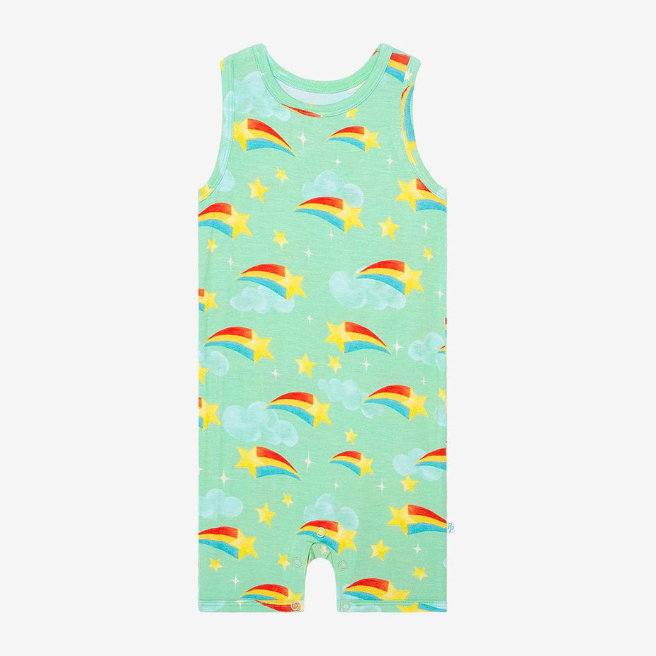 Fallon Racerback Short Romper