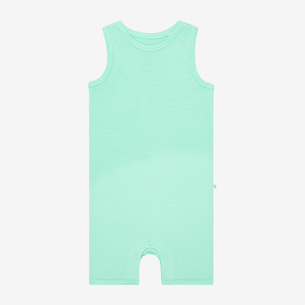 Sea Glass Racerback Short Romper