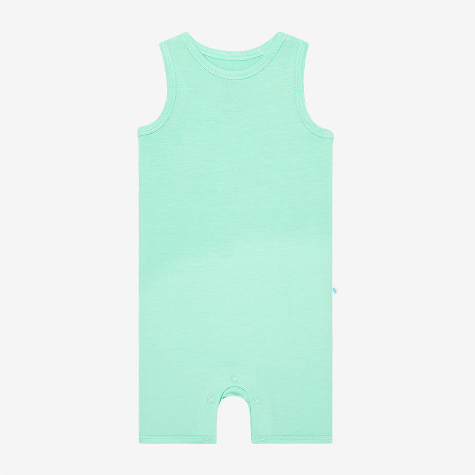 Sea Glass Racerback Short Romper