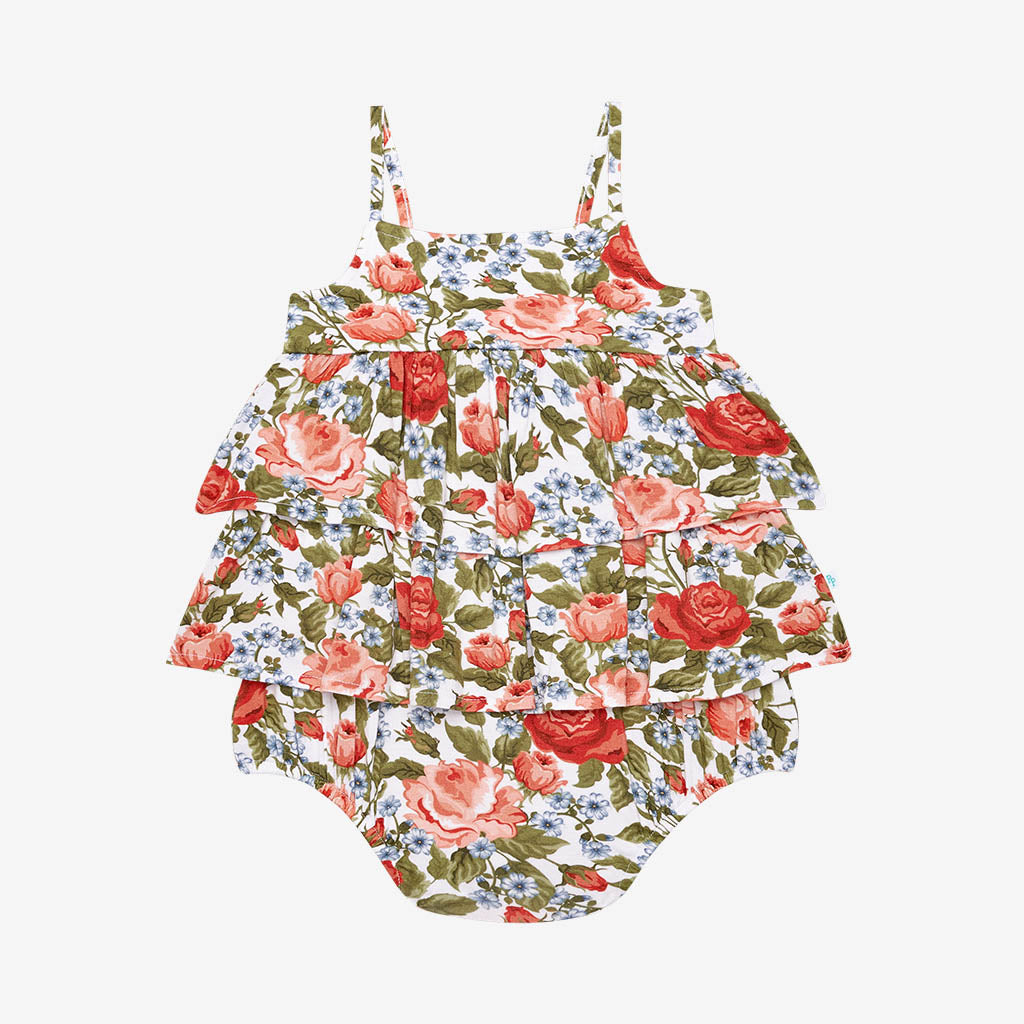 Alma Ruffled Bubble Romper