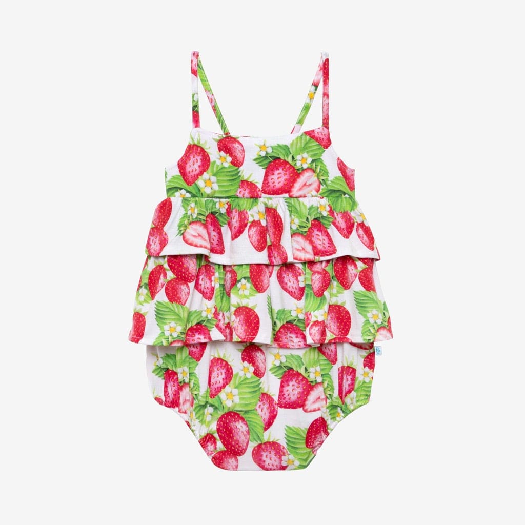 Callie Ruffled Bubble Romper