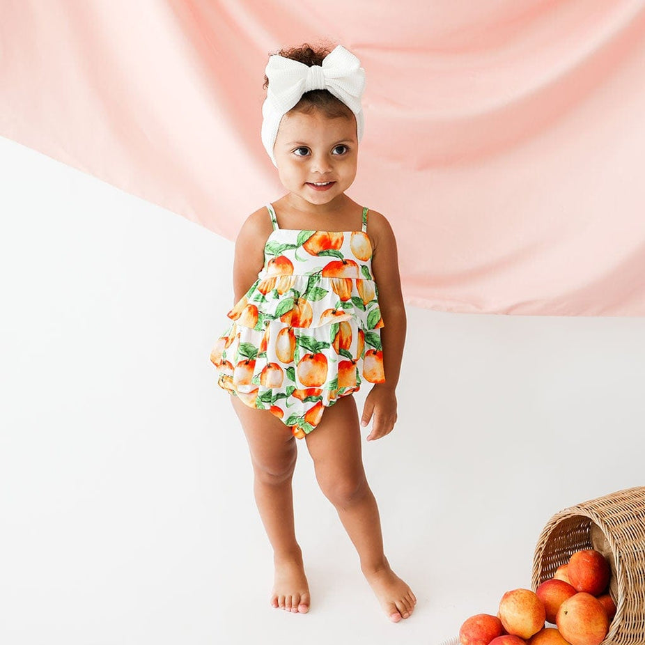 Georgia Ruffled Bubble Romper