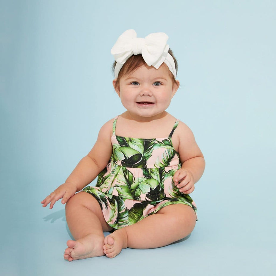 Tiffany Ruffled Bubble Romper