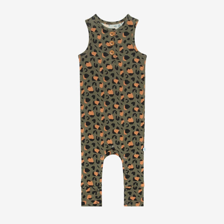 Eli Racerback Henley Romper