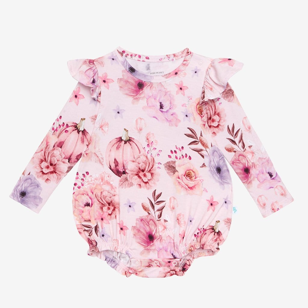 Danielle Ruffled Long Sleeve Bubble Romper
