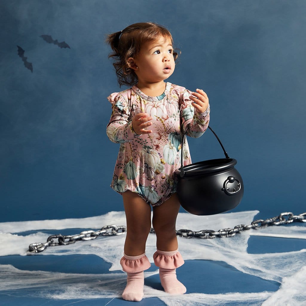 Marley Ruffled Long Sleeve Bubble Romper