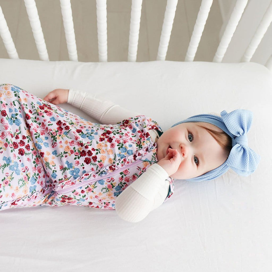 Aldona Sleeveless Ruffled Sleep Bag 1.0 Tog