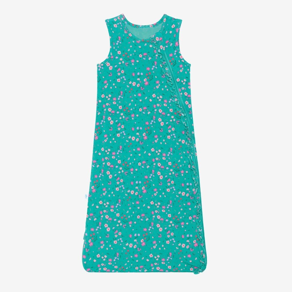 Cassandra Sleeveless Ruffled Sleep Bag