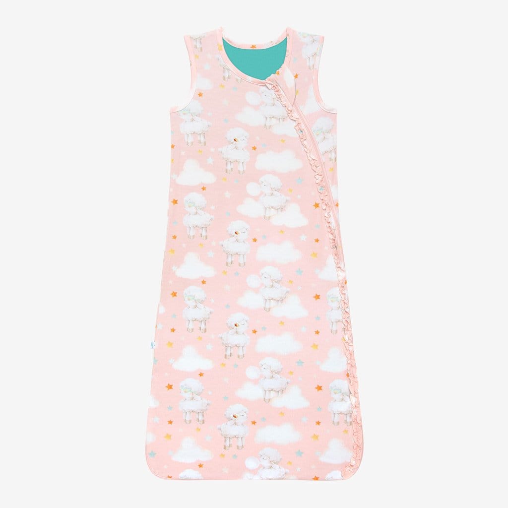 Mary Sleeveless Ruffled Sleep Bag 1.0 Tog