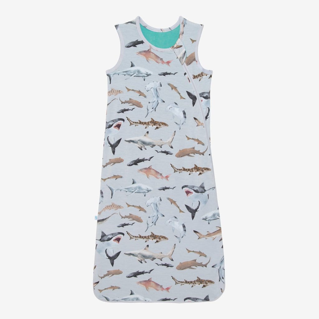 Maverick Sleeveless Sleep Bag 2.5 Tog in shark print