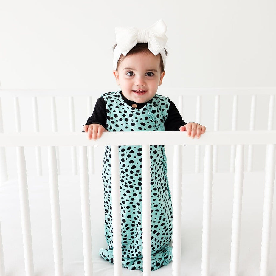 Pebbles Sleeveless Ruffled Sleep Bag 1.0 Tog