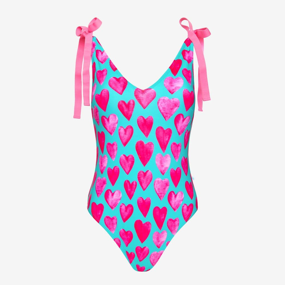 Queen of Hearts Women's One Piece Swimsuit
