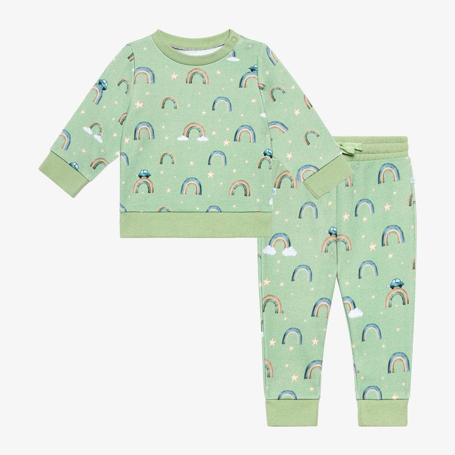 Desean Long Sleeve Sweatshirt Jogger Set