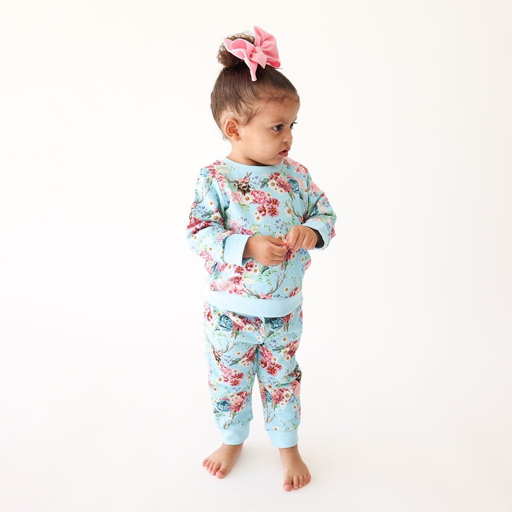 Fawn Long Sleeve Sweatshirt Jogger Set