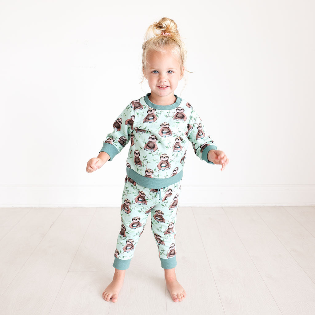 Normandie Long Sleeve Sweatshirt Jogger Set