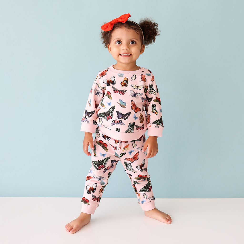 Parisa Long Sleeve Sweatshirt Jogger Set