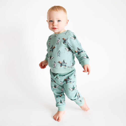 Wallace Long Sleeve Sweatshirt Jogger Set