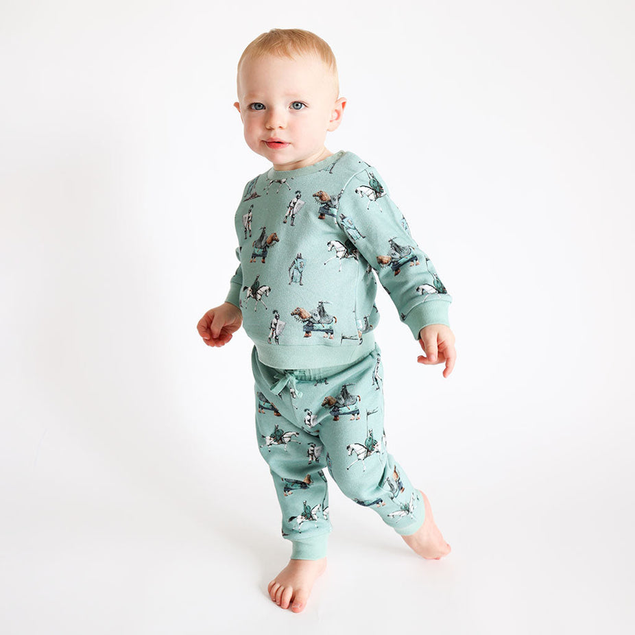 Wallace Long Sleeve Sweatshirt Jogger Set