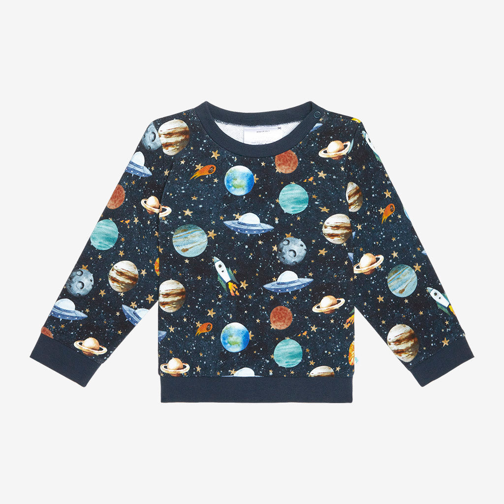 Cosmic Galaxy Long Sleeve Sweatshirt