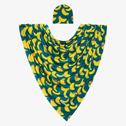 Bananas Swaddle Beanie Set