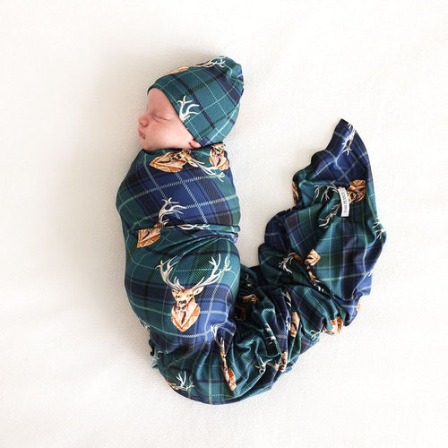 Beckford Swaddle Beanie Set