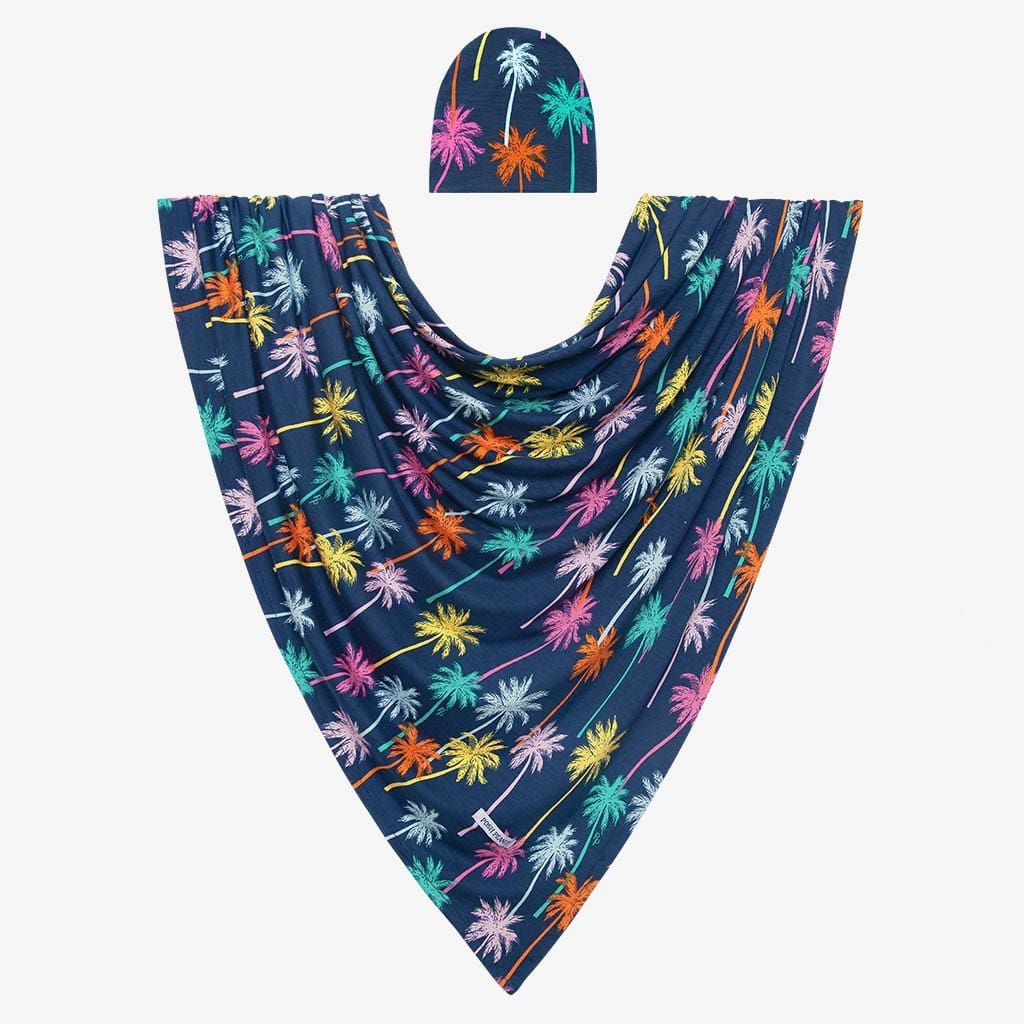 Palmer Swaddle Beanie Set