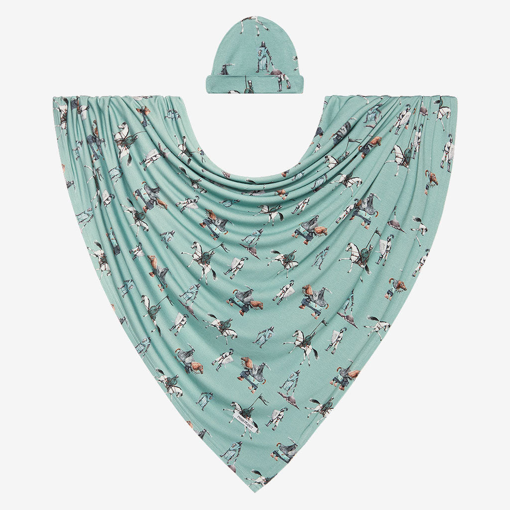 Wallace Swaddle Beanie Set