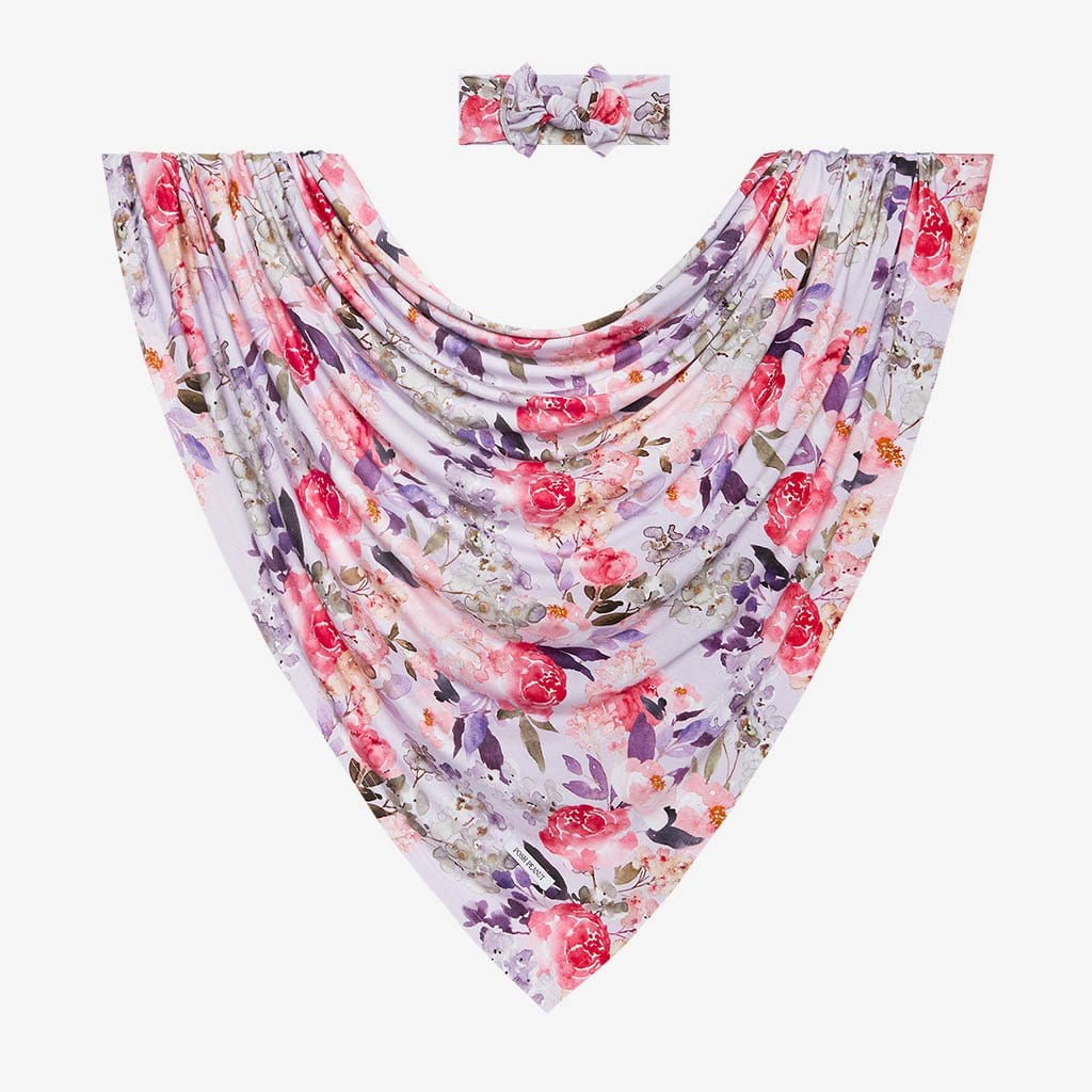 Aurora Swaddle Headband Set