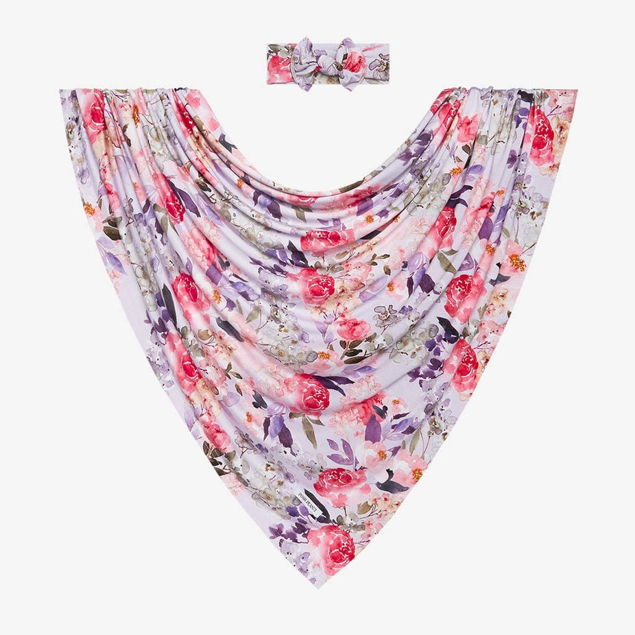 Aurora Swaddle Headband Set