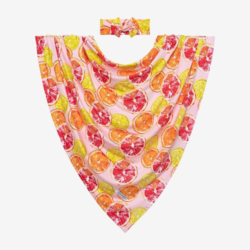 Citrine Swaddle Headband Set