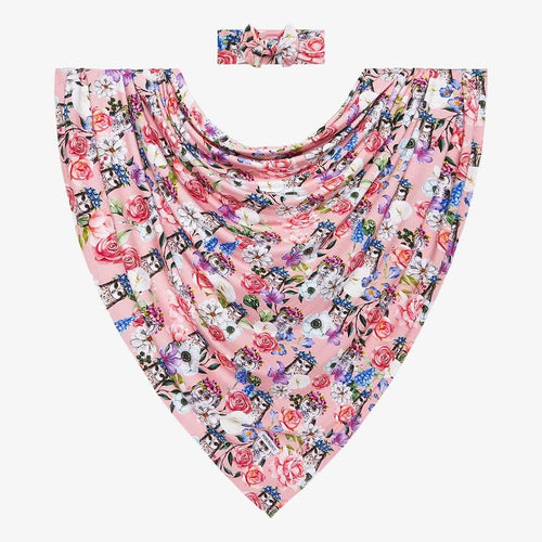 Dixie Swaddle Headband Set