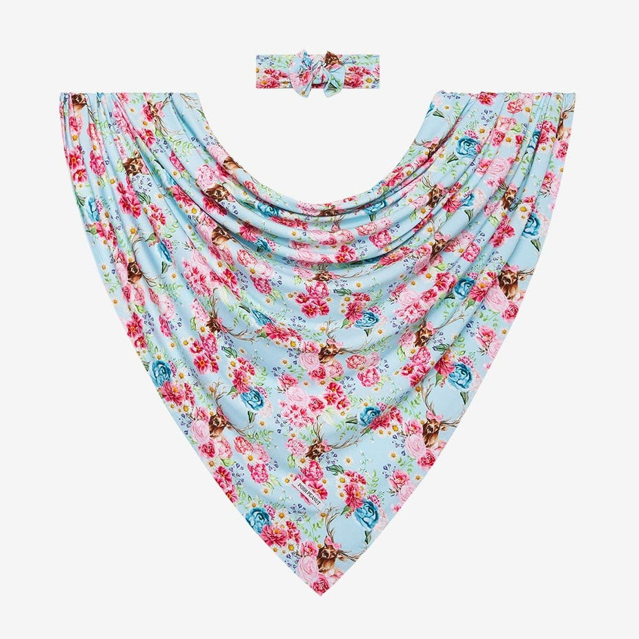 Fawn Swaddle Headband Set
