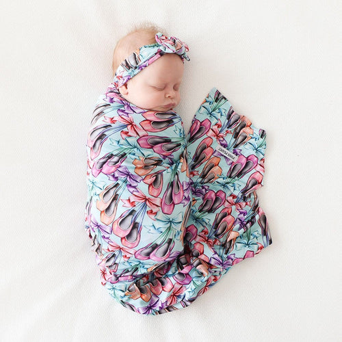 Irina Swaddle Headband Set