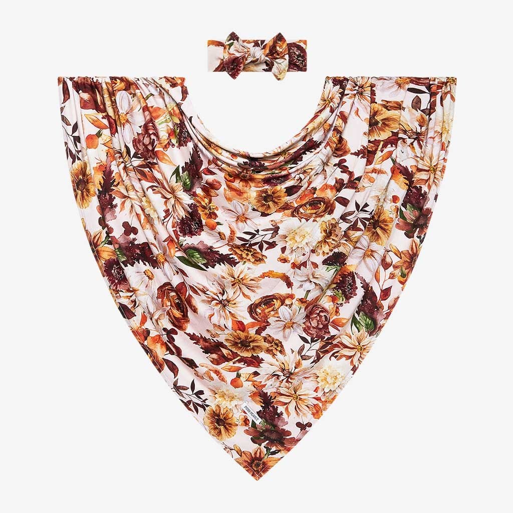 Floral Swaddle Headband Set Julieta & Alba
